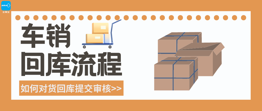 【企微宝】进销存丨车销回库丨如何对货回库提交审核